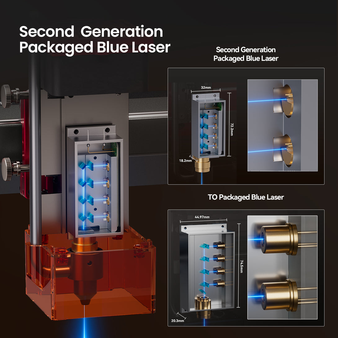 Atomstack X24 Pro 120W All-in-one 2nd Generation Laser Engraver - Atomstack EU