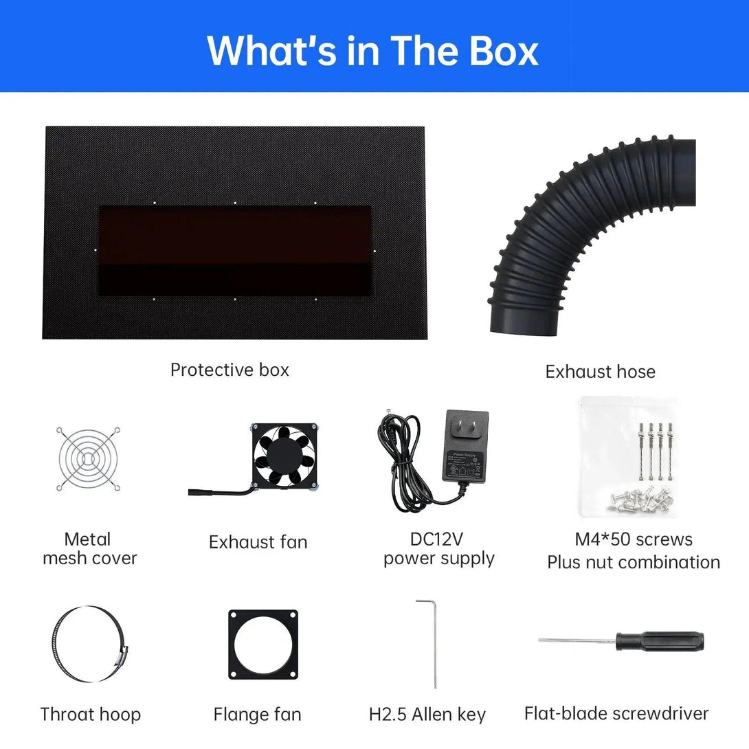 iKier E1 Foldable Enclosure Dust-Proof Cover for Laser Engraver - Atomstack EU